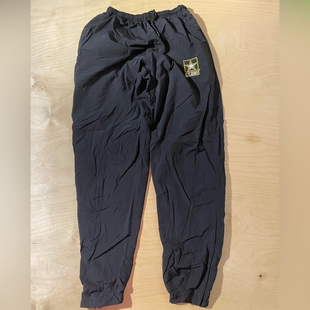 U.S. Army Black Joggers with Gold and Silver Logo Small/Regular (JB)
